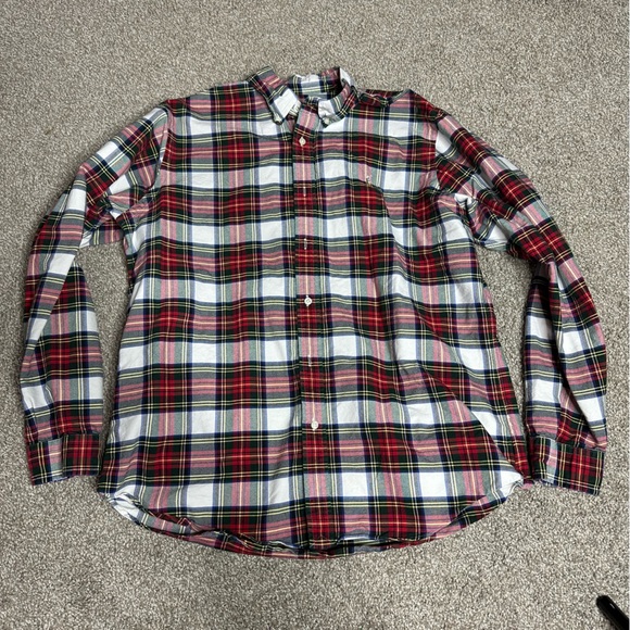 Ralph Lauren Other - Ralph Lauren Red and Green Plaid Casual Button Down Shirt